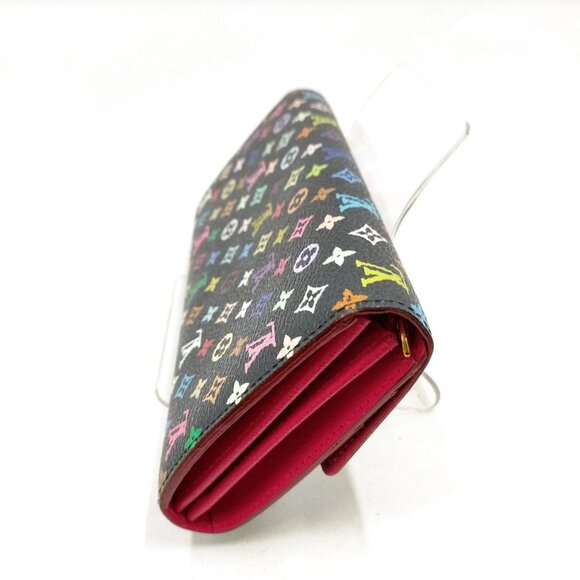 Authentic Louis Vuitton Monogram MultiColor Leather Wallet mn518-113025 - Picture 3 of 9